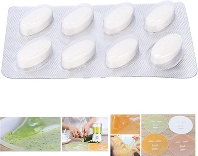 32Pcs Collagen Tablets for Face Mask Maker DIY Friendly Facial Skin Care Newest