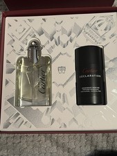 Image of Cartier Declaration Eau de Toilette 50ml Set with Deodorant Brand New