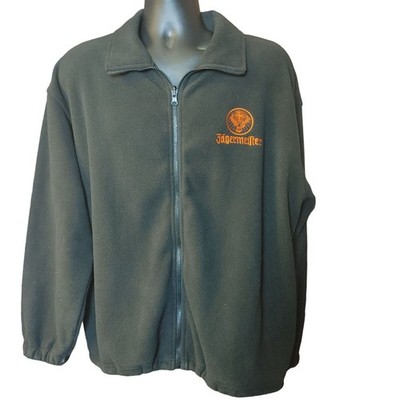 Jagermeister Unisex Black Fleece Collectible Beer Case Jacket XL