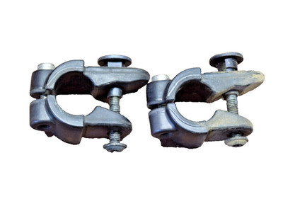 OEM  BMW R1150GS Left/Right Handle Bar Hand Guard Mounting Brackets w/ Hardware