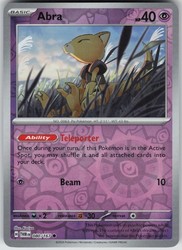 Abra 080/167 Reverse Holo Common Twilight Masquerade