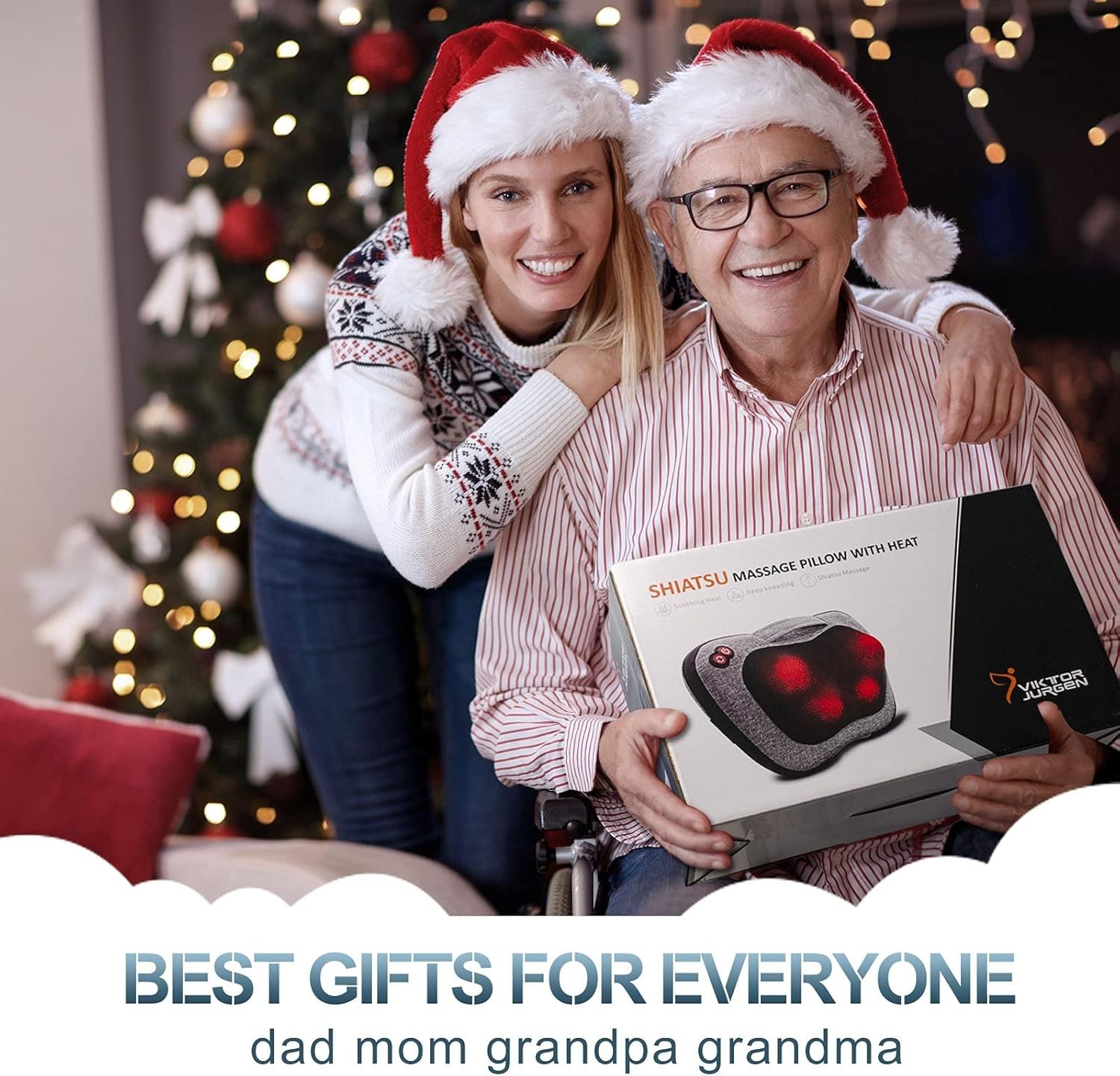 3D Electric Massage Pillow - Soothing Shiatsu Pain Relief for Total Relaxation