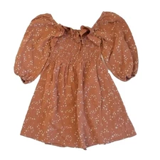 Rylee + Cru Thea Dress Starlight Girls Extra Small XS Lightweight Summer Dress