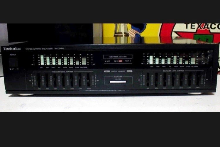Technics SH-D5000 Stereo Graphic Equalizer – Vintage Japan – Fully