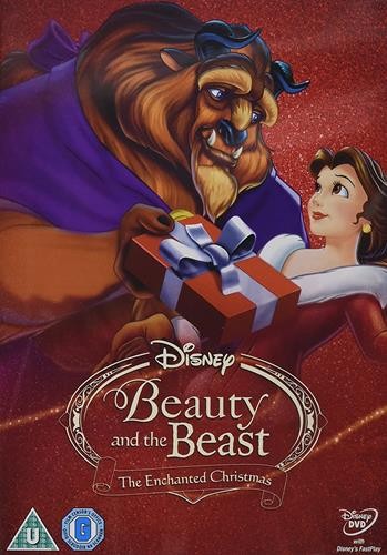 Beauty & The Beast - The Enchanted Christmas - Sealed NEW Disney DVD
