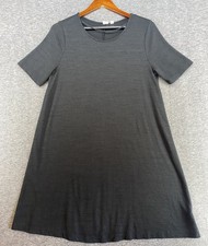 GAP Women’s Size Large Black knit Short Sleeve Sweater Dress