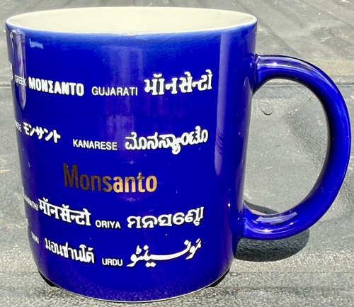 (4) Monsanto Agricultural Chemical Multi-National Ceramic Coffee Cup Mug Rubber - Picture 4 of 6