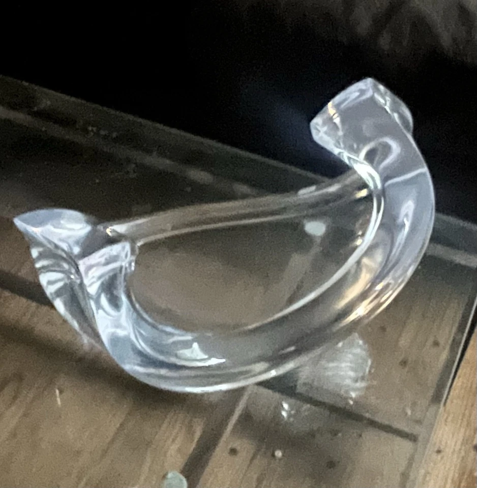 ICÓNICO MCM Astrolite Bowl arte esculpido a mano Ritts Co Hollywood Regency Foto 4 de 4