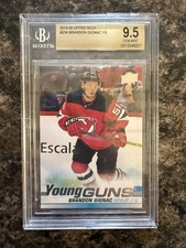 Upper Deck 2019-20 Young Guns Brandon Gignac #239 BGS 9.5 New Jersey Devils