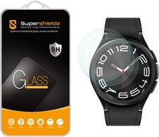 Samsung Galaxy Watch 6 Classic 43mm Tempered Glass Screen Protector - 3 Pack