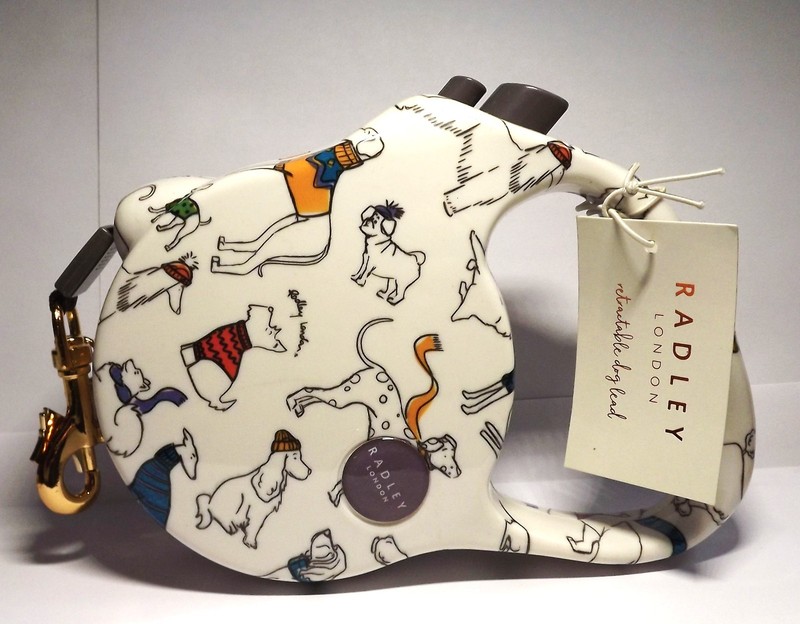 Radley London Retractable Dog Leash ~ New ~ HTF Pattern