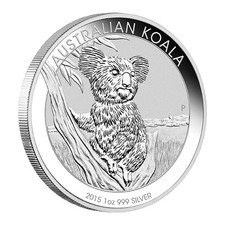 2015 Silver 1 oz Australia Perth Koala