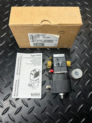 BÜRKERT 5420 G 3,0 4/2-Wege Pneumatikventil 2,5 - 10 bar Burkert Magnetventil