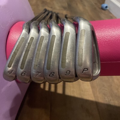 Taylormade 360 Iron Set Lite R-80 Shafts 4, 6, 7, 8, 9 PW 6 Piece