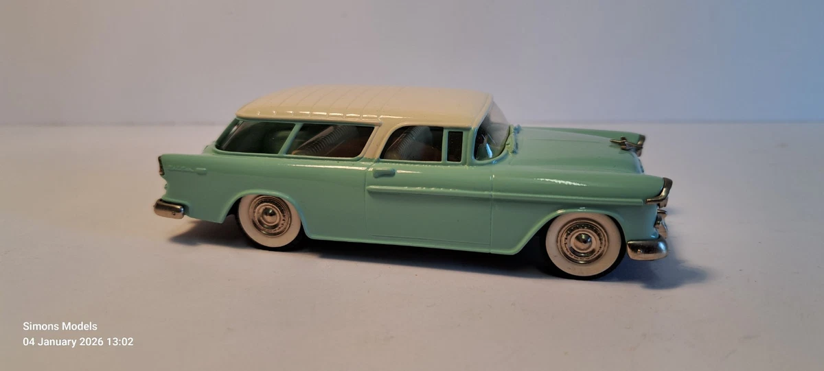 Miniature Brooklin Models 1/43 – Chevrolet Suburban Carryall 1955 – Pan Am – BRK134X