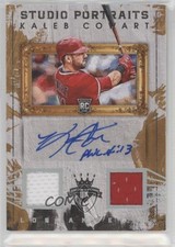 2016 Panini Diamond Kings Silver 81/99 Kaleb Cowart #SPS-KC Auto 2r8
