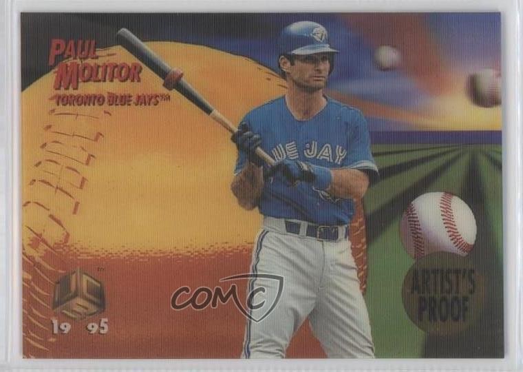 1995 Sportflix UC3 Artist's Proof Paul Molitor #22 HOF g5i