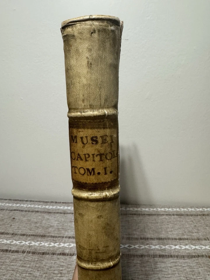 BOTTARI Musei Capitolini Tomus Vol 1 1748 1750 Great Binding Inc Very Rare - Image 2 of 4