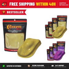 Custom Shop Gold Metal Flake Paint Additive .004 In 4 Oz Automotive Custom Shop Gold Metal Flake Paint Additive .004 In 4 Oz Automotive
