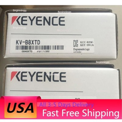 1PCS NEW IN BOX KEYENCE PLC KV-B8XTD WITH ONE YEAR WARRANTY  US Free TAX
