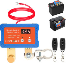 Remote Battery Disconnect Switch 12V/24V 140A with LED Display Car RV