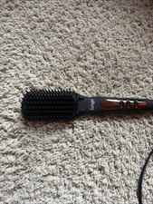 Cepillo de pelo L'Ange Levite herramienta de alisado negro nuevo