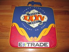 2001 BALTIMORE RAVENS vs NY GIANTS Super Bowl XXXV Seat Cushion RAY LEWIS MVP
