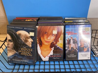Bulk DVDs Lot - B Lot DVD Movies - Assorted Genres Good Condition added 9/9/22