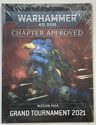 Warhammer 40k - Grand Tournament Mission Pack 2021 Chapter Approved - NIS - D5