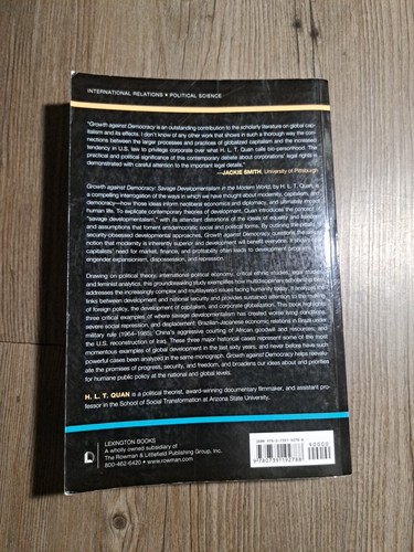 Growth Against Democracy : Savage Developmentalism in the Modern World by H. L. - 第 5/7 張圖片