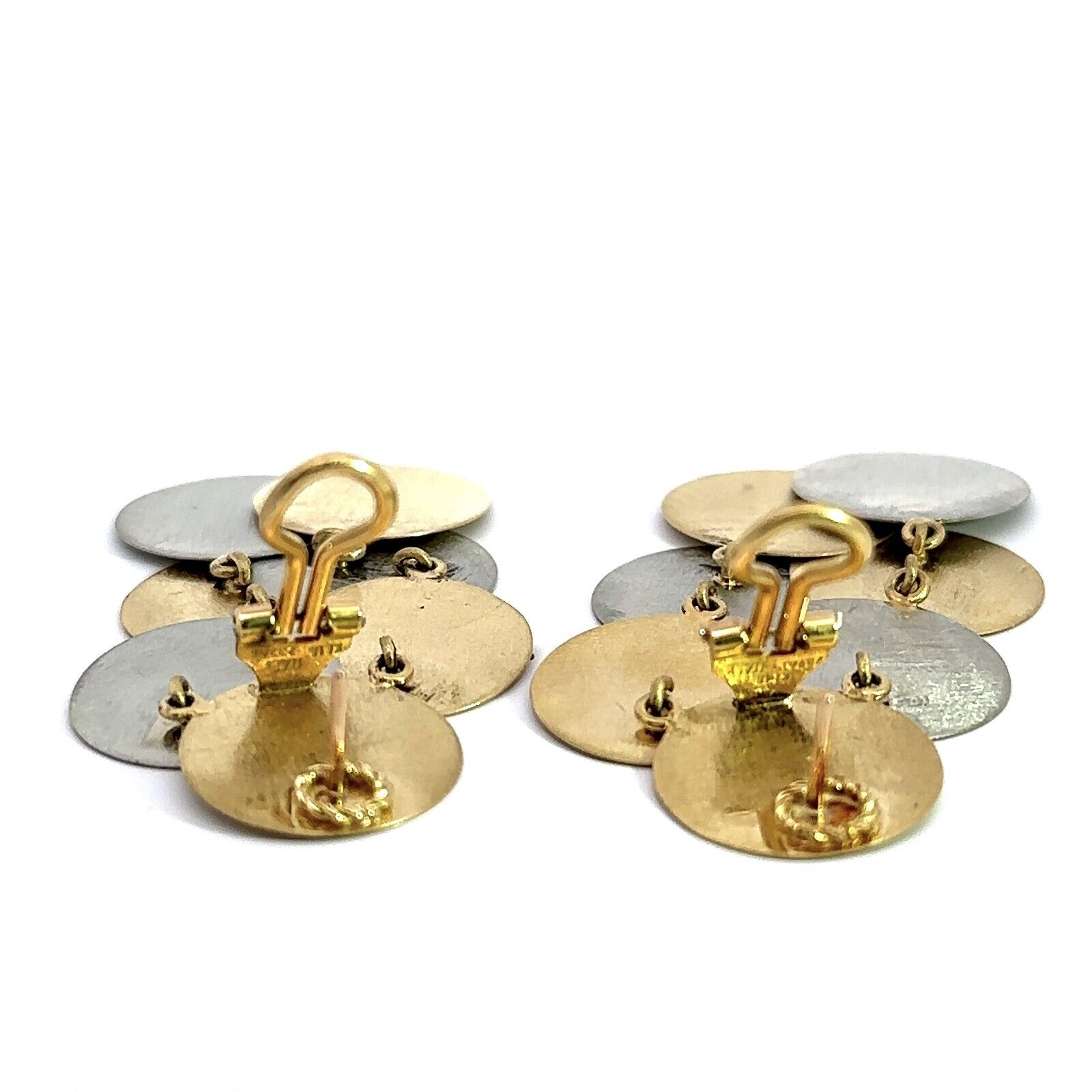 Stunning Garavelli 18K Gold Earrings - image 5