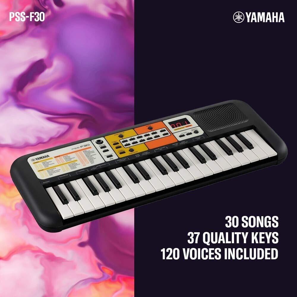 Yamaha PSS-F30, 37 Keys Portable Mini Keyboard (Black) | eBay