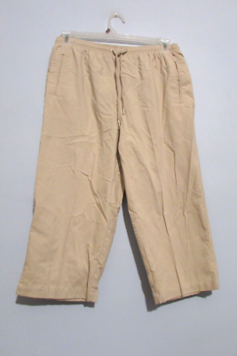 Womens Hasting \u0026 Smith Petite Beige Cropped Pants Size PM EUC!!! | eBay