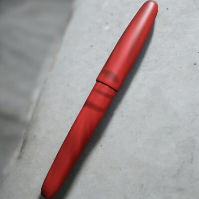Wancher Dream Pen Ebonite Urushi 18K Füllfederhalter Murakumo Nuri Twilight R...