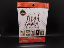 The paper studio Dear Santa Sticker pack 8 Foiled sheets 187pc