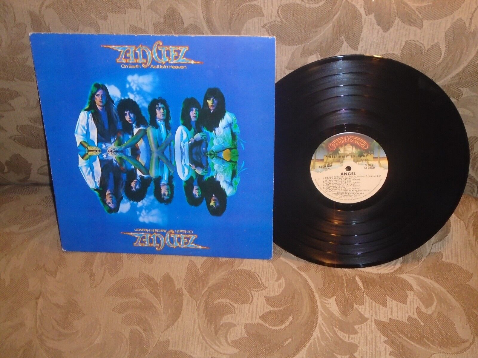 Angel On Earth as it Is In Heaven Casablanca Records NBLP-7043 NM 1st press 1977
