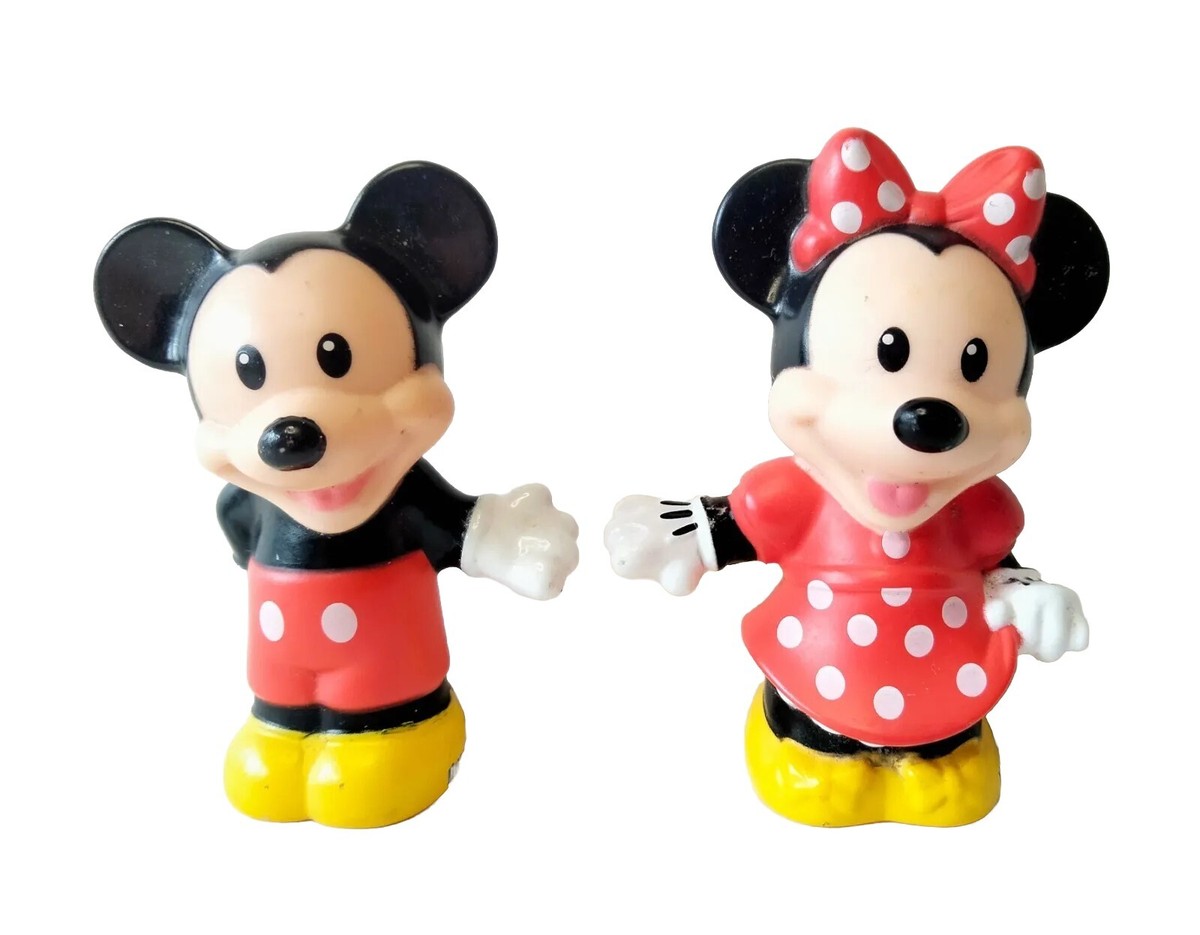 Little People Minnie And Mickey Mouse Figures Holding Hands