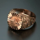 1 pc Men's Ring Wax patterns for lost wax casting gold silver jewelry_700750