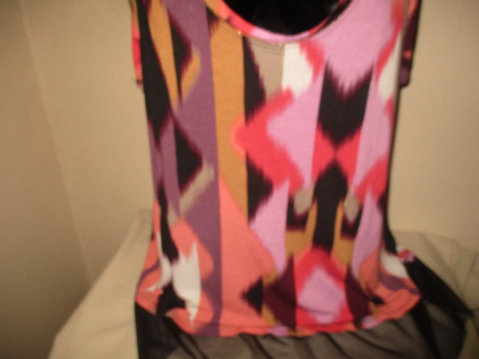 Camiseta sin mangas para mujer Jennifer Lopez multicolor talla XL Foto 3 de 4