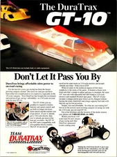 Duratrax GT-10 RC Kit Car Print Ad Wall Art Decor OS .12 CZ-R Engine