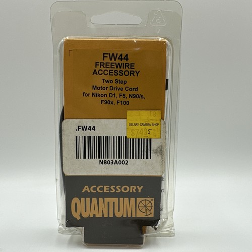 Quantum FW44 Freewire Accessory Two Step Motor Drive Cord F/ Nikon D1 - Picture 2 of 4