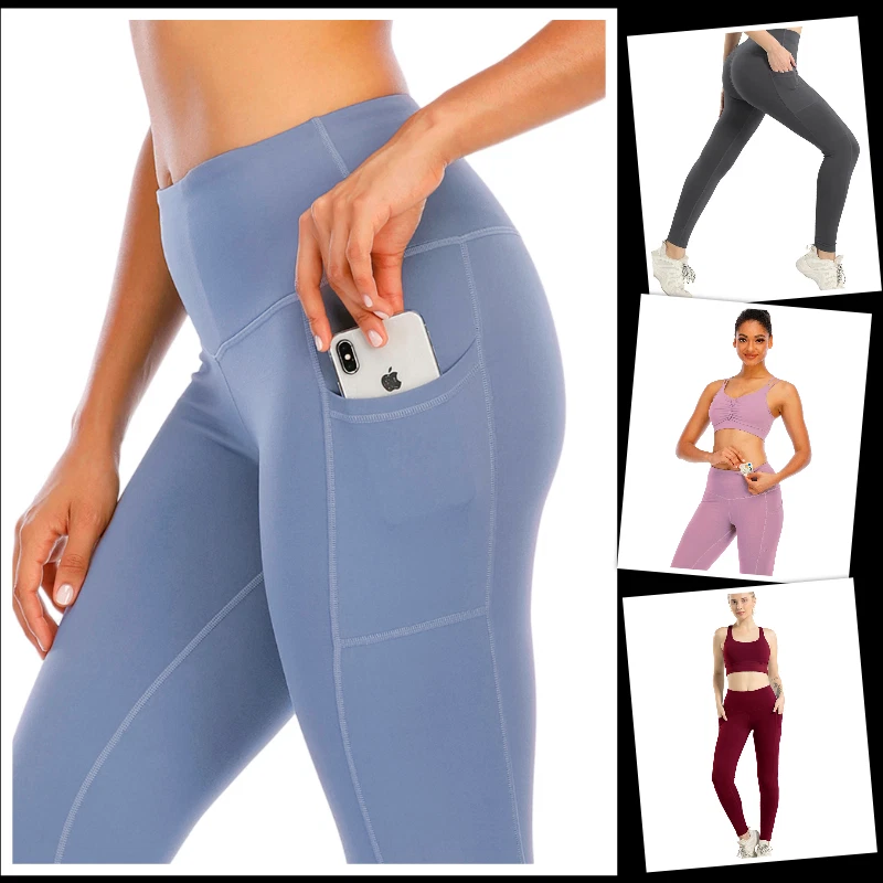 Leggins Deportivas Ropa Deportiva De Moda Licras Pantalones Para Yoga Mujer  New