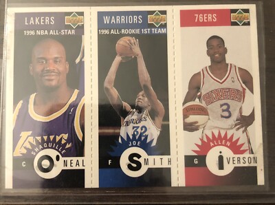NBAカード コレクション Shaquille O,Neal, Joe Smith, Allen Iverson Collector's Choice