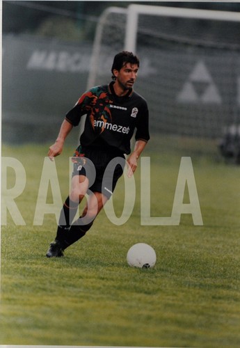 Photo de presse vintage Football, ROM Roma, Luigi Biagio