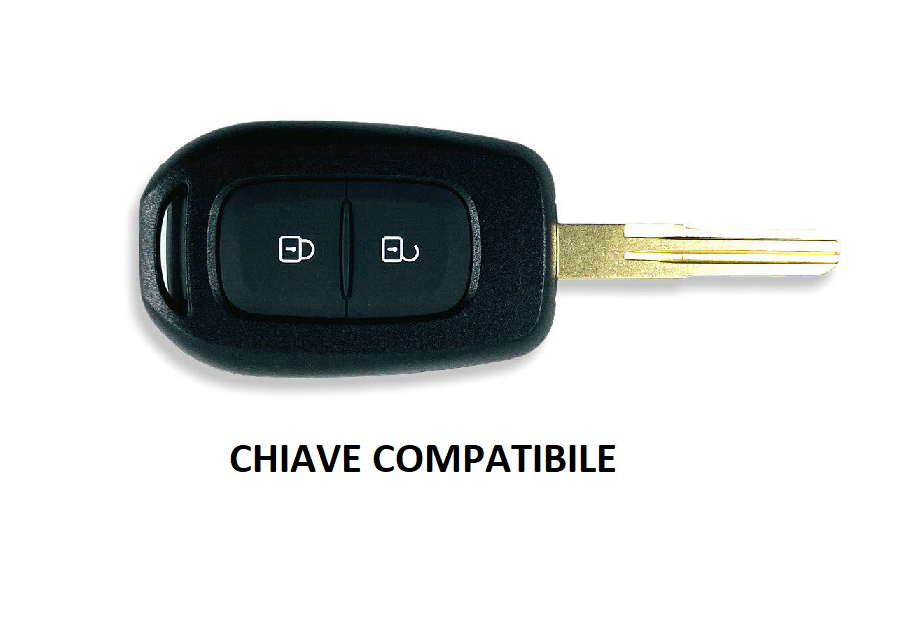 1neiSmartech Guscio Scocca Cover Per Chiave Telecomando Ricambio Compatibile Con Dacia Duster Express Logan Sandero Chiave Completa Di Guscio E Lama - Foto 7