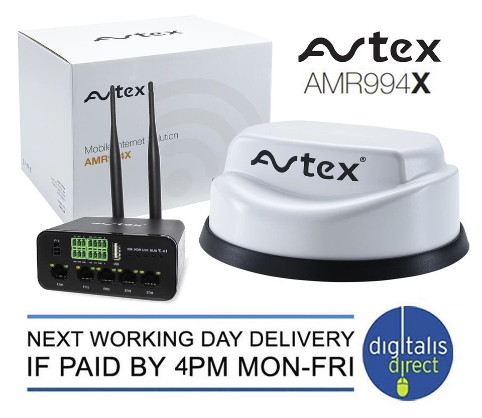 Avtex AMR994X 3G/4G/5G Mobile WIFI Internet System for Motorhome or Caravan - Image 2 of 4