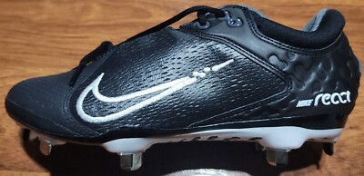 Nike Hyperdiamond 4 Elite  Women s 7.5 Softball Metal Cleats Black CZ5917-005