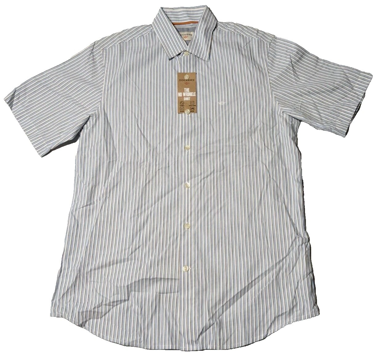 Camisas para hombre DOCKERS informales a rayas con botones