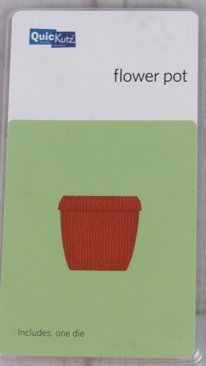 QuicKutz Flower Pot 2x2 Die Rs-0429 Retired for sale online | eBay