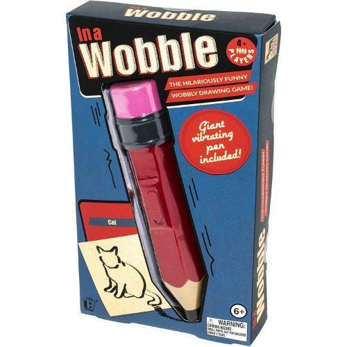 In A Wobble Family Drawing Game Wobbily Pen Picture Guessing Family Fun